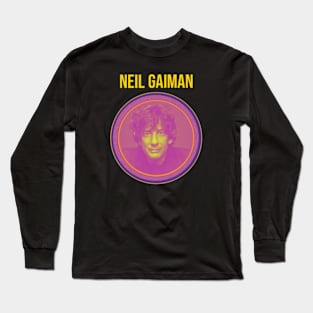 Retro Gaiman Long Sleeve T-Shirt